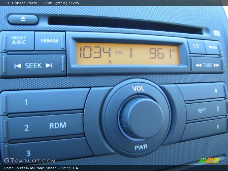 Silver Lightning / Gray 2011 Nissan Xterra S