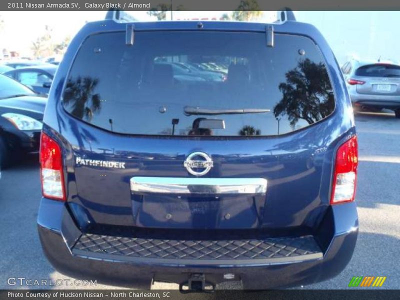 Galaxy Black / Almond 2011 Nissan Armada SV