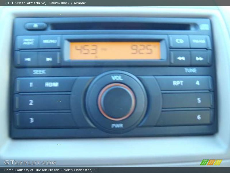 Galaxy Black / Almond 2011 Nissan Armada SV