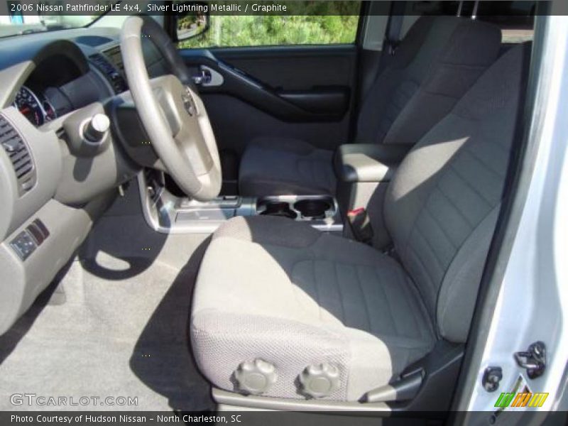 Silver Lightning Metallic / Graphite 2006 Nissan Pathfinder LE 4x4