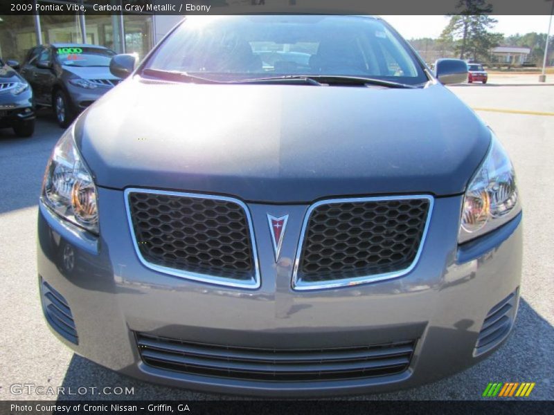 Carbon Gray Metallic / Ebony 2009 Pontiac Vibe