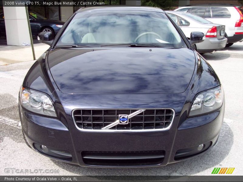 Magic Blue Metallic / Calcite Cream 2008 Volvo C70 T5