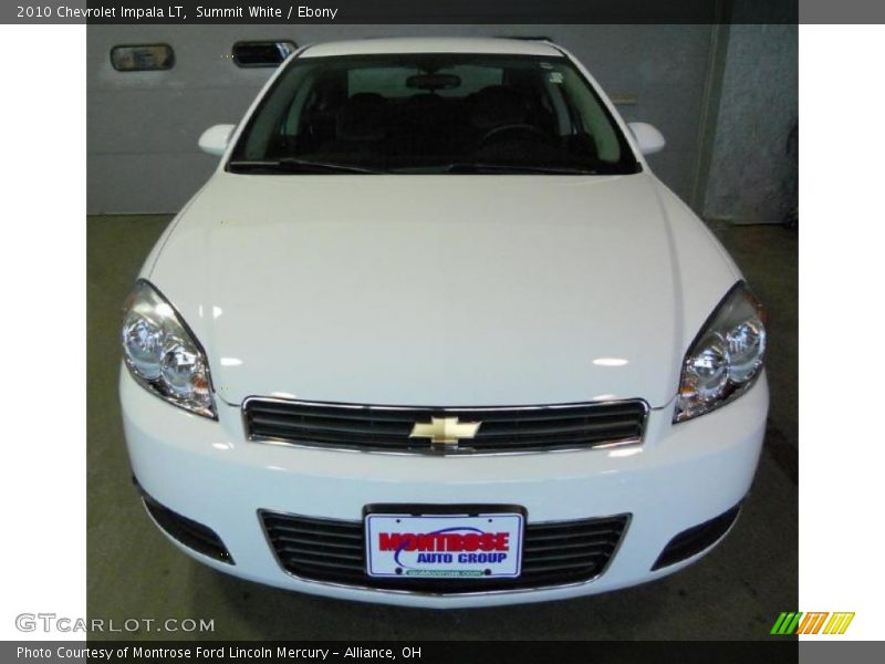 Summit White / Ebony 2010 Chevrolet Impala LT