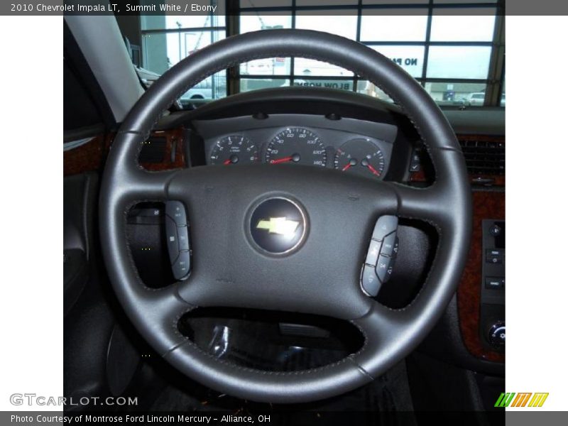 Summit White / Ebony 2010 Chevrolet Impala LT