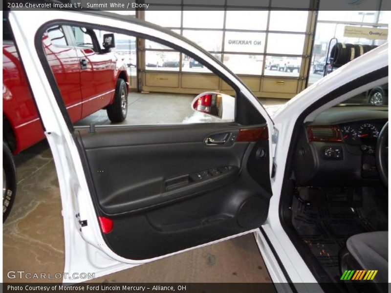 Summit White / Ebony 2010 Chevrolet Impala LT