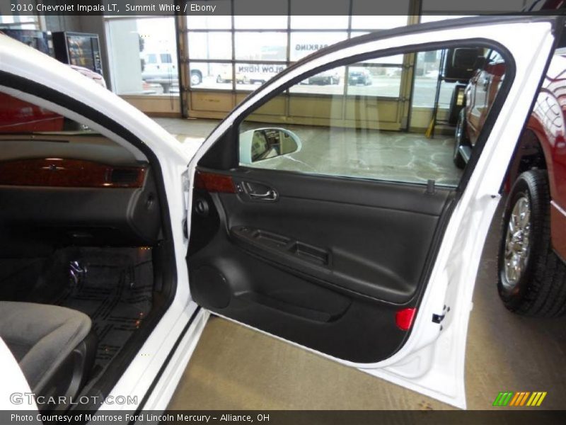 Summit White / Ebony 2010 Chevrolet Impala LT