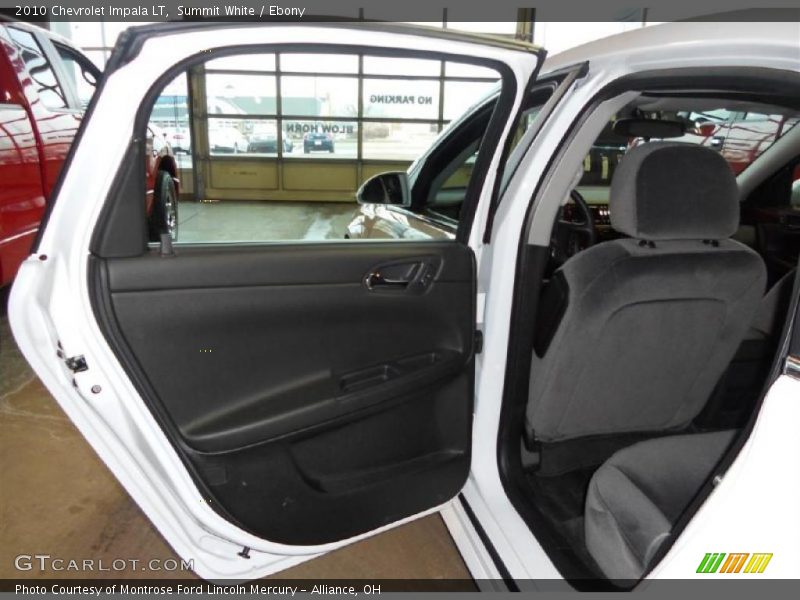 Summit White / Ebony 2010 Chevrolet Impala LT
