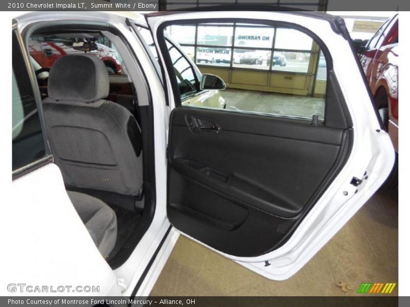 Summit White / Ebony 2010 Chevrolet Impala LT