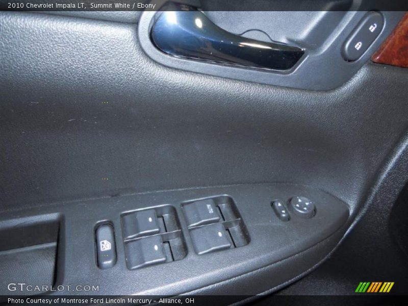 Summit White / Ebony 2010 Chevrolet Impala LT