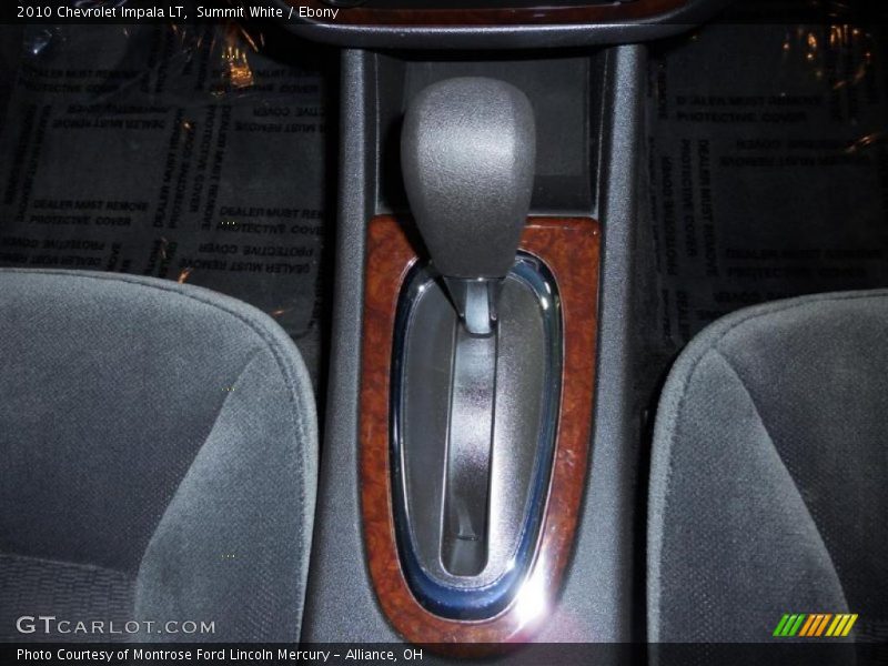 Summit White / Ebony 2010 Chevrolet Impala LT