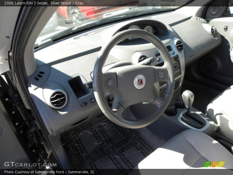 Silver Nickel / Gray 2006 Saturn ION 3 Sedan