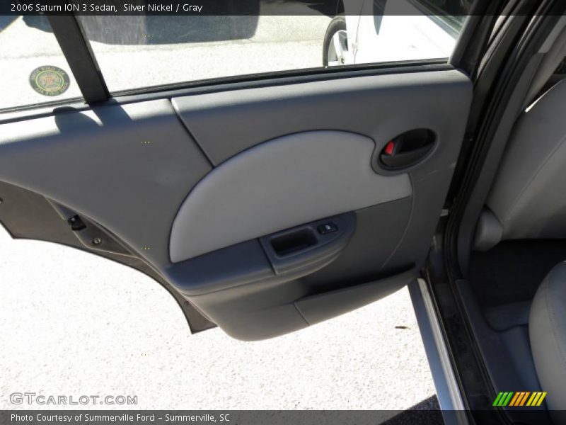 Silver Nickel / Gray 2006 Saturn ION 3 Sedan