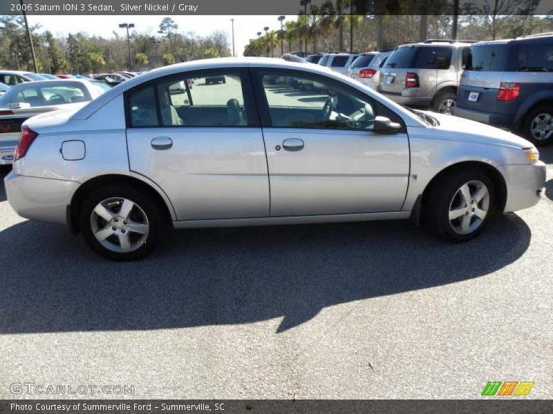 Silver Nickel / Gray 2006 Saturn ION 3 Sedan