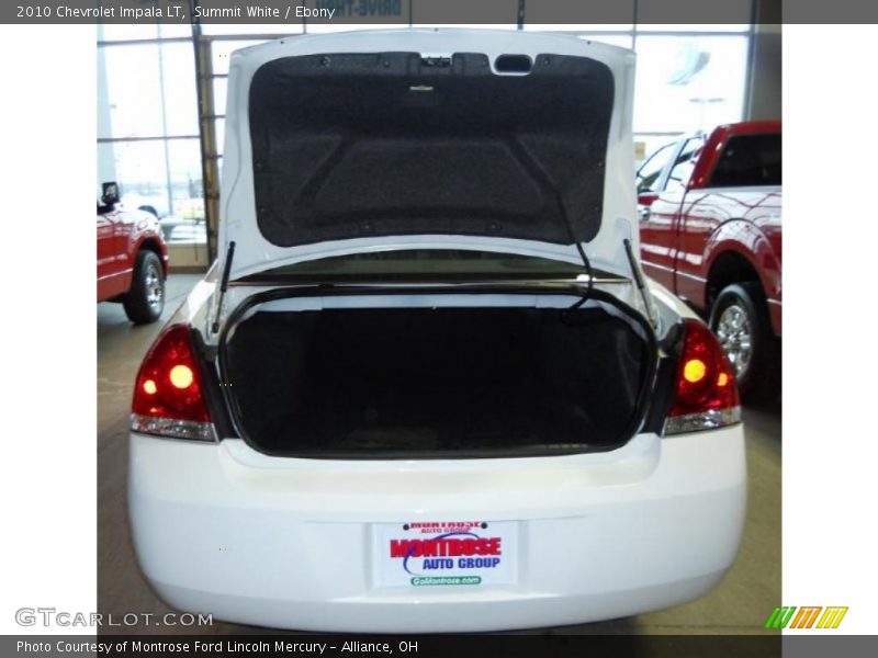 Summit White / Ebony 2010 Chevrolet Impala LT