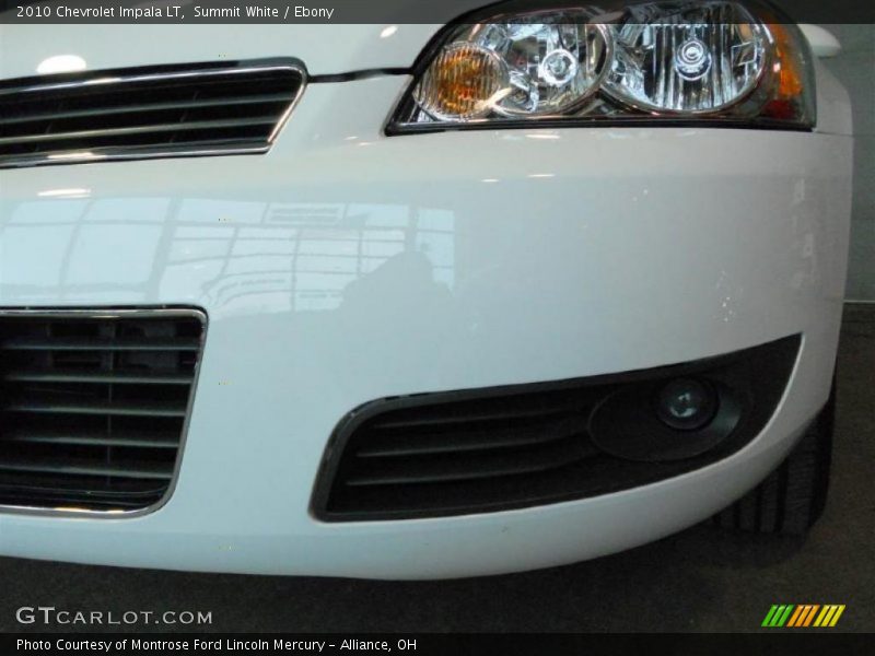 Summit White / Ebony 2010 Chevrolet Impala LT