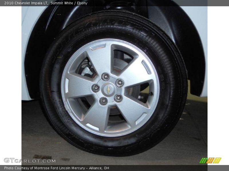 Summit White / Ebony 2010 Chevrolet Impala LT