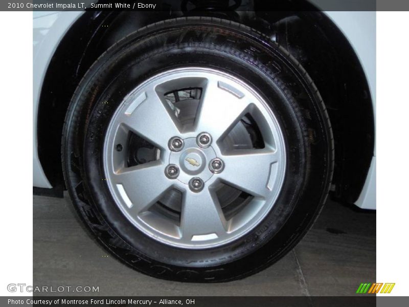 Summit White / Ebony 2010 Chevrolet Impala LT