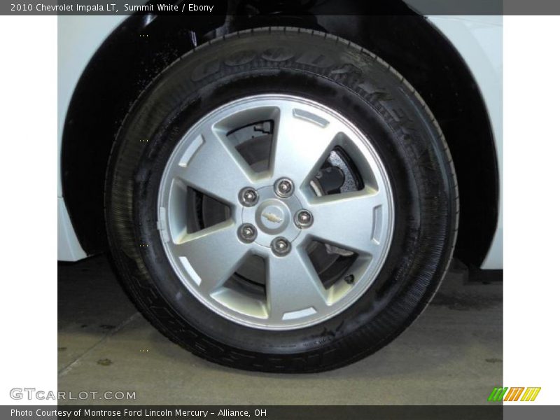 Summit White / Ebony 2010 Chevrolet Impala LT