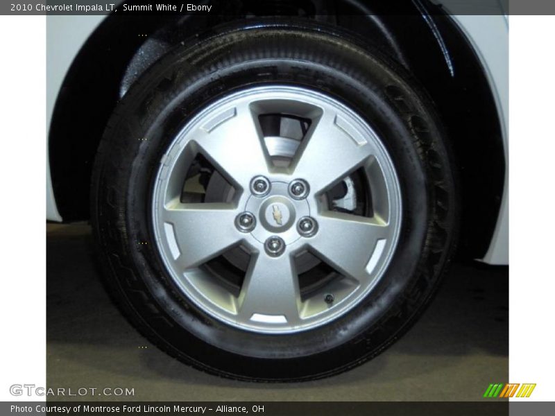 Summit White / Ebony 2010 Chevrolet Impala LT