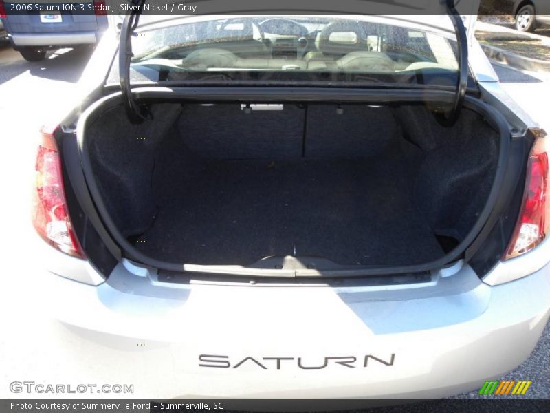 Silver Nickel / Gray 2006 Saturn ION 3 Sedan
