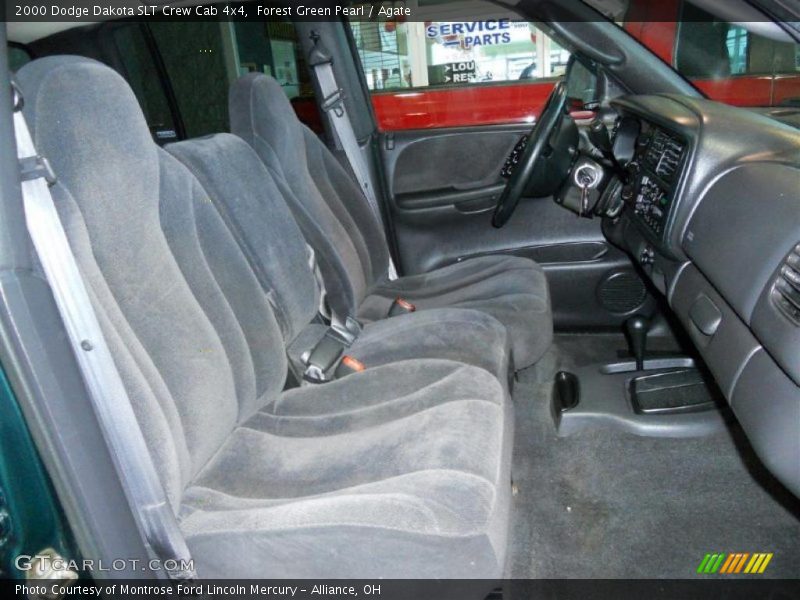  2000 Dakota SLT Crew Cab 4x4 Agate Interior