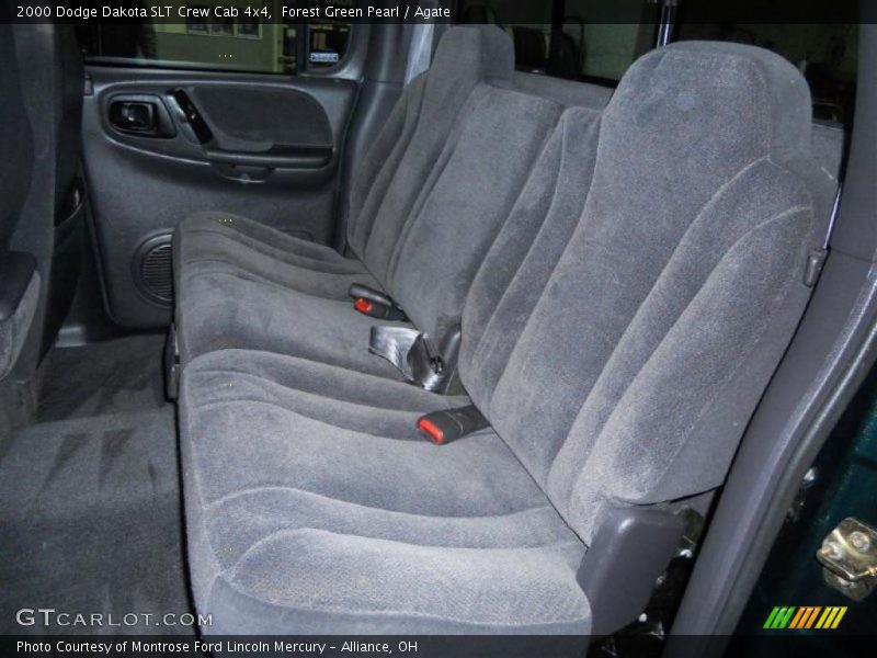  2000 Dakota SLT Crew Cab 4x4 Agate Interior