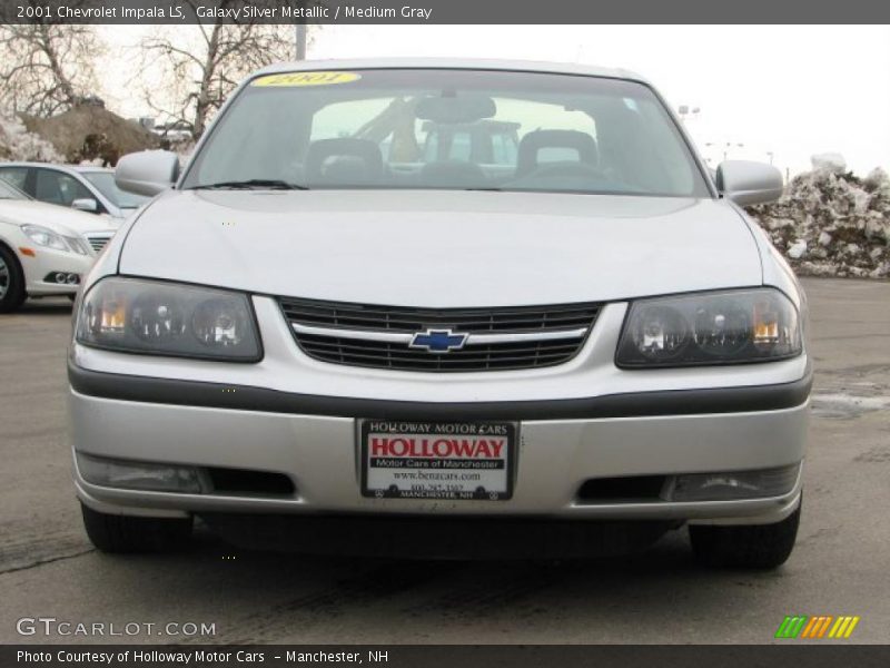 Galaxy Silver Metallic / Medium Gray 2001 Chevrolet Impala LS