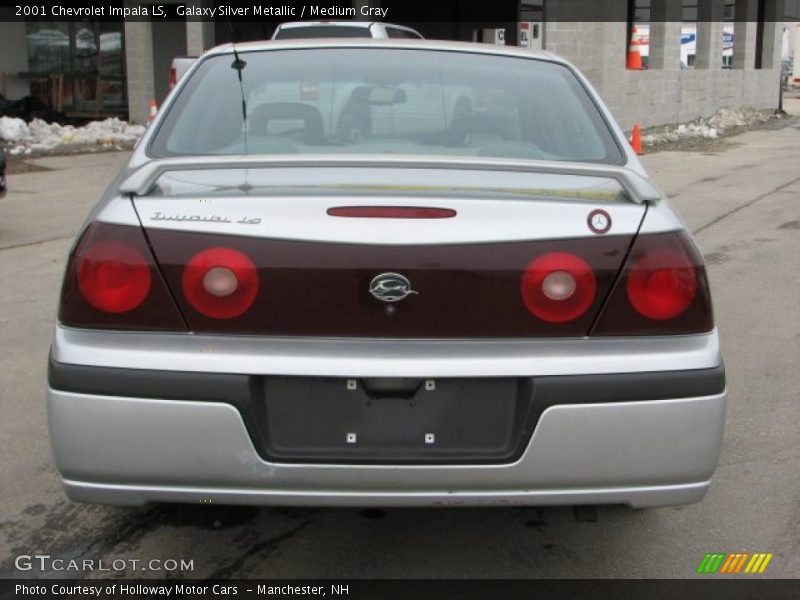 Galaxy Silver Metallic / Medium Gray 2001 Chevrolet Impala LS