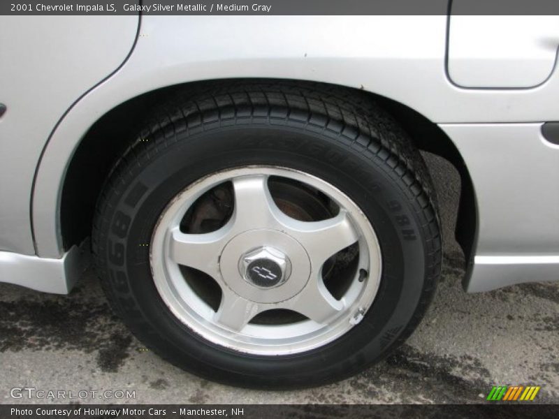 Galaxy Silver Metallic / Medium Gray 2001 Chevrolet Impala LS