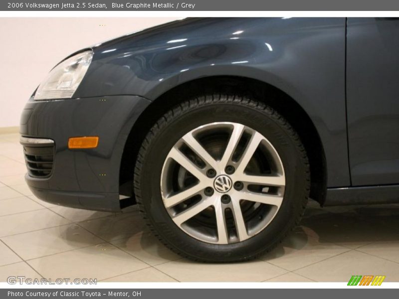 Blue Graphite Metallic / Grey 2006 Volkswagen Jetta 2.5 Sedan