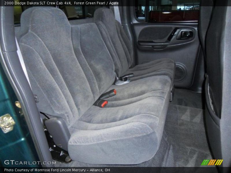  2000 Dakota SLT Crew Cab 4x4 Agate Interior