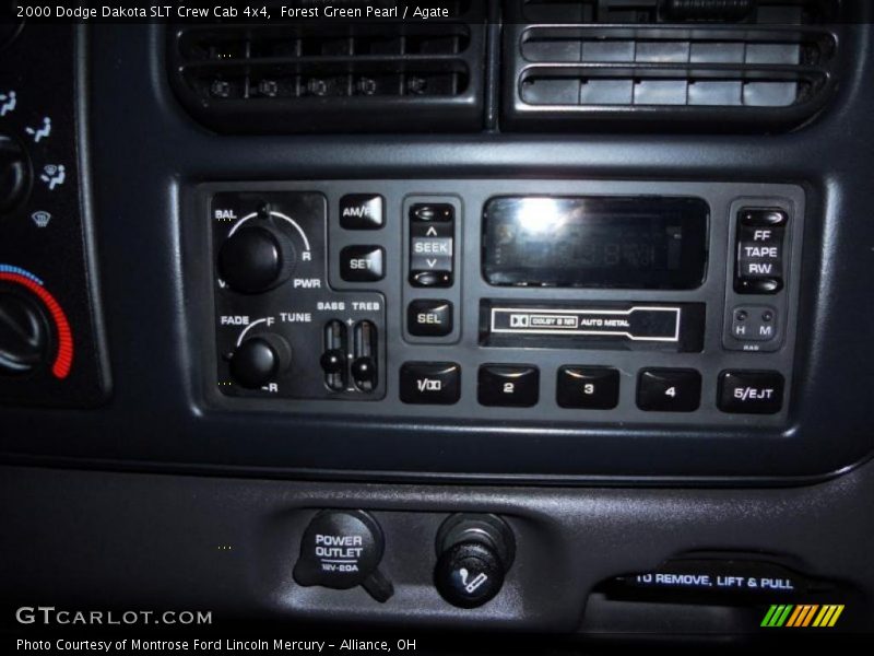 Controls of 2000 Dakota SLT Crew Cab 4x4