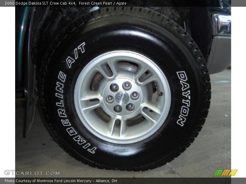  2000 Dakota SLT Crew Cab 4x4 Wheel