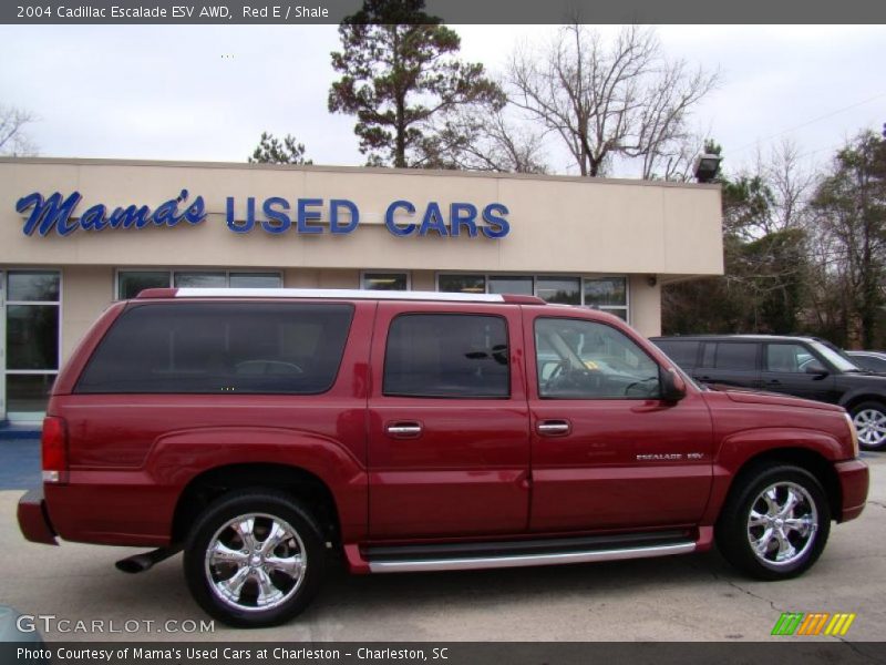 Red E / Shale 2004 Cadillac Escalade ESV AWD
