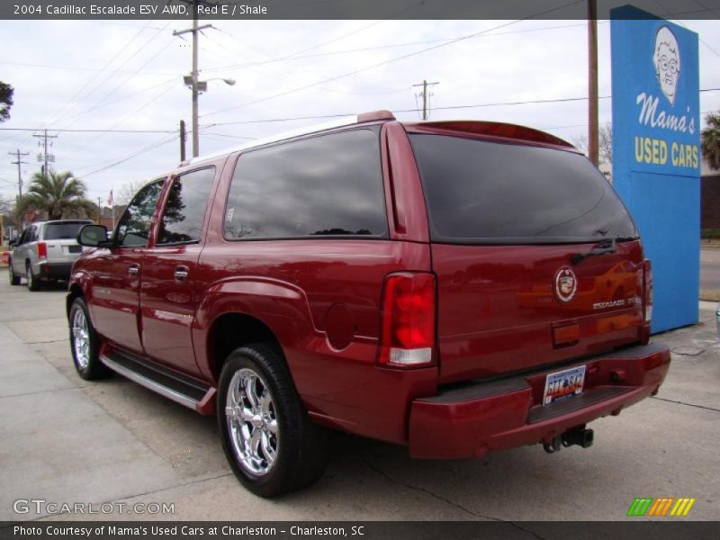 Red E / Shale 2004 Cadillac Escalade ESV AWD