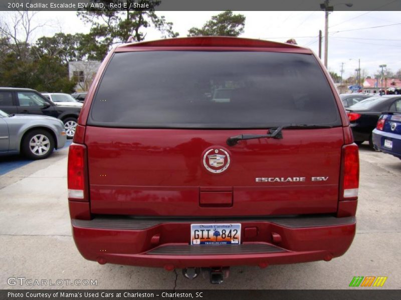 Red E / Shale 2004 Cadillac Escalade ESV AWD