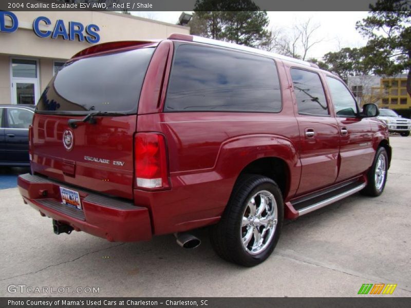 Red E / Shale 2004 Cadillac Escalade ESV AWD