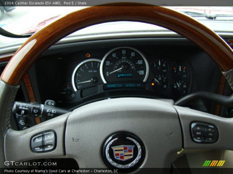 Red E / Shale 2004 Cadillac Escalade ESV AWD