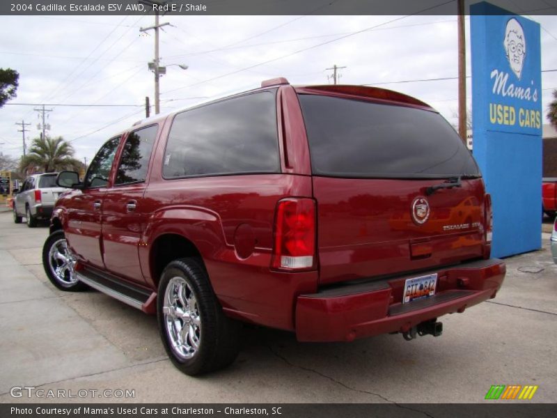 Red E / Shale 2004 Cadillac Escalade ESV AWD