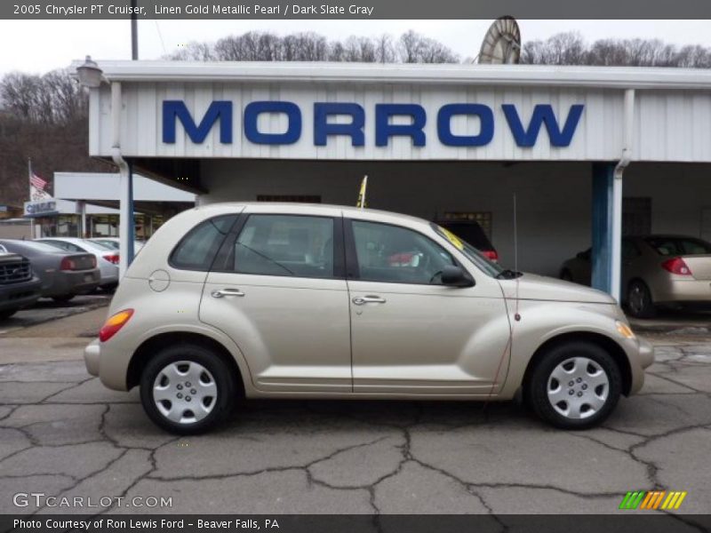 Linen Gold Metallic Pearl / Dark Slate Gray 2005 Chrysler PT Cruiser