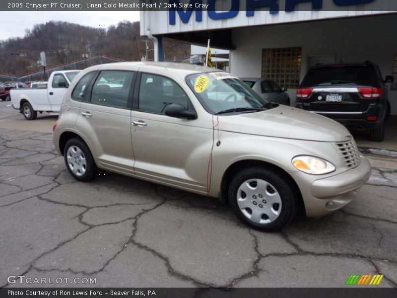 Linen Gold Metallic Pearl / Dark Slate Gray 2005 Chrysler PT Cruiser