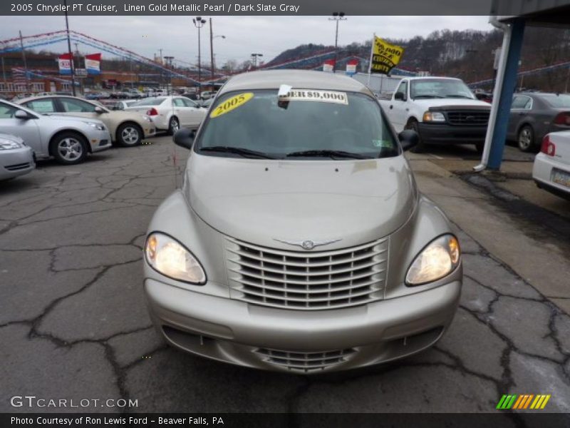 Linen Gold Metallic Pearl / Dark Slate Gray 2005 Chrysler PT Cruiser
