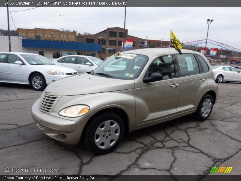 Linen Gold Metallic Pearl / Dark Slate Gray 2005 Chrysler PT Cruiser