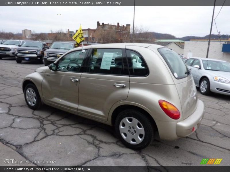 Linen Gold Metallic Pearl / Dark Slate Gray 2005 Chrysler PT Cruiser