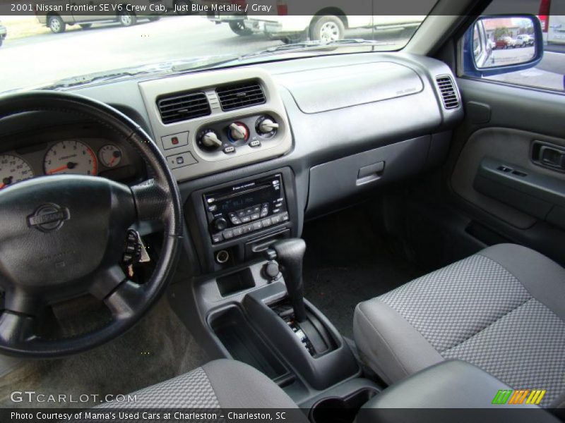  2001 Frontier SE V6 Crew Cab Gray Interior