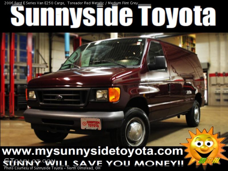Toreador Red Metallic / Medium Flint Grey 2006 Ford E Series Van E250 Cargo