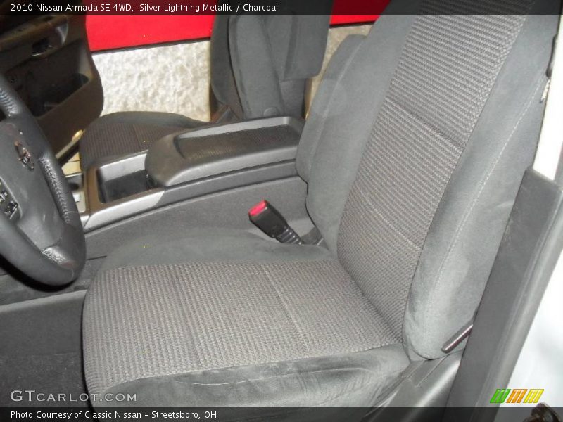 Silver Lightning Metallic / Charcoal 2010 Nissan Armada SE 4WD