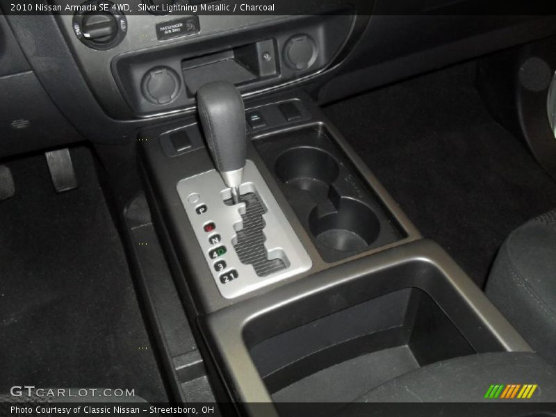 Silver Lightning Metallic / Charcoal 2010 Nissan Armada SE 4WD