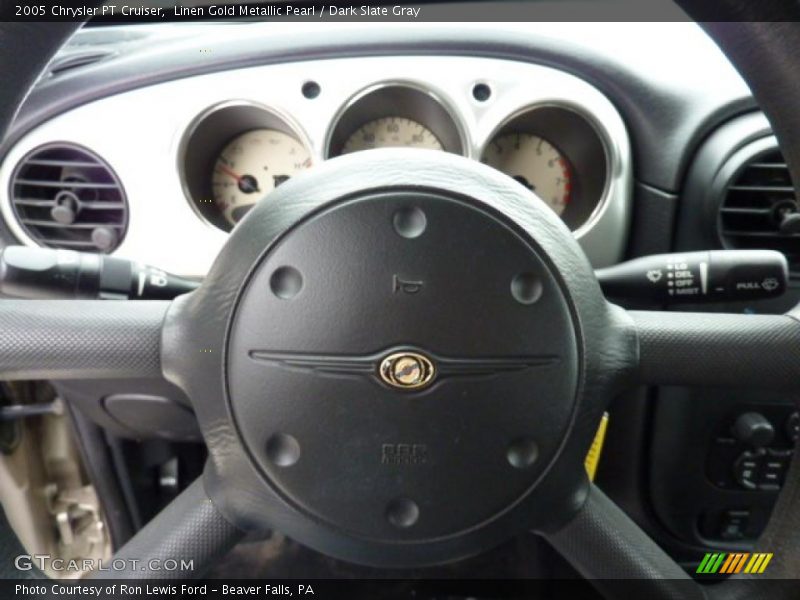 Linen Gold Metallic Pearl / Dark Slate Gray 2005 Chrysler PT Cruiser