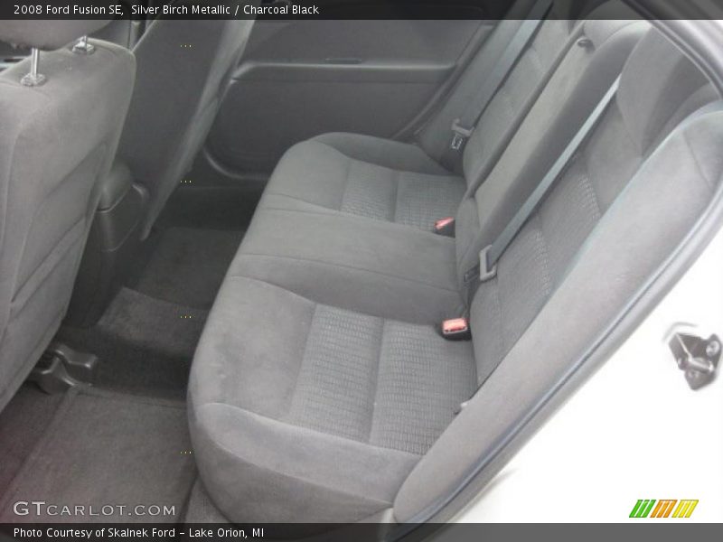 Silver Birch Metallic / Charcoal Black 2008 Ford Fusion SE